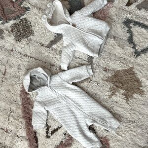 Carter’s Cotton Quilted Hoodie and One Piece